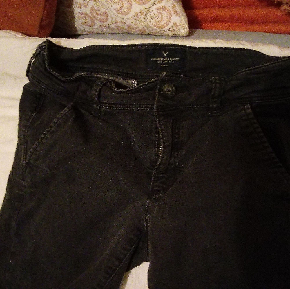 Black American Eagle Jeans